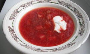 Рецепт приготовления украинского борща