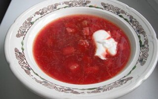 Рецепт приготовления украинского борща