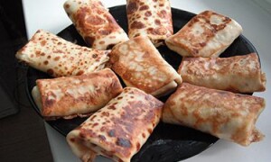 Как приготовить блинчики с творогом